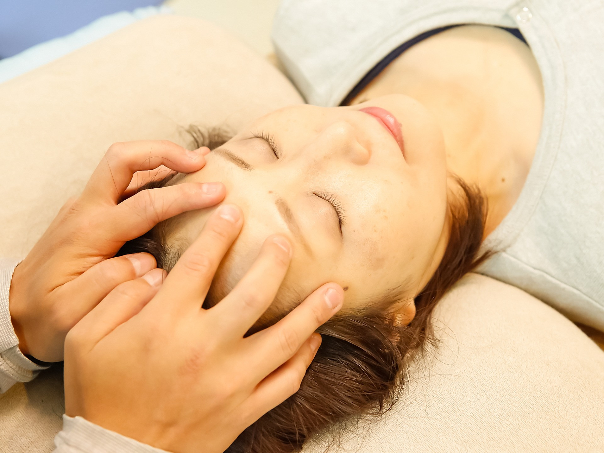 【マスクだるみにも♪】小顔・眼精疲労ヘッドスパ5000円